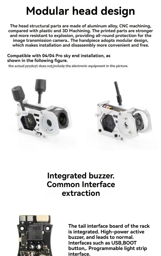 Micoair MVD30  3 Inch  FPV Drone Frame   DIJ O4 O3 Air Unit Compatible   Modular CNC Aluminum Nose and Molded Canopy