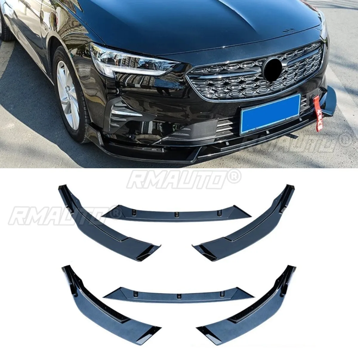 

Для Buick Regal Combat Style 2020-2023 автомобильный передний бампер, сплиттер для губ, спойлер, защита для бампера, комплект кузова, автомобильные аксессуары