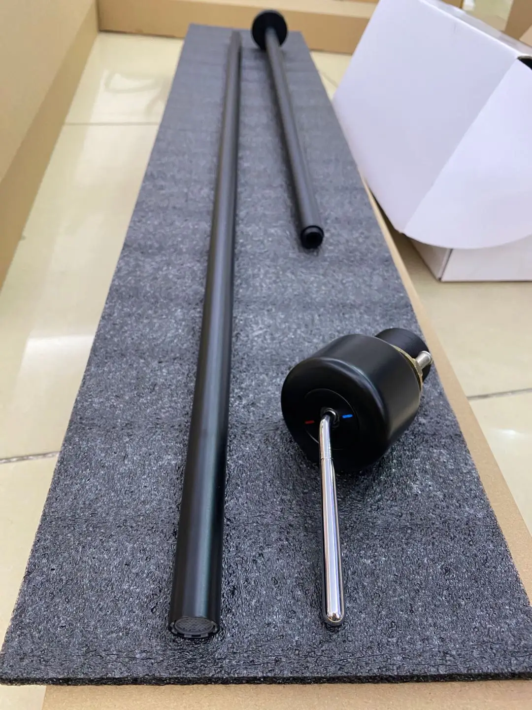 Bathroom Hang Ceiling Basin Faucet Water Drop Tear Shape Hot and Cold Mixer Tap