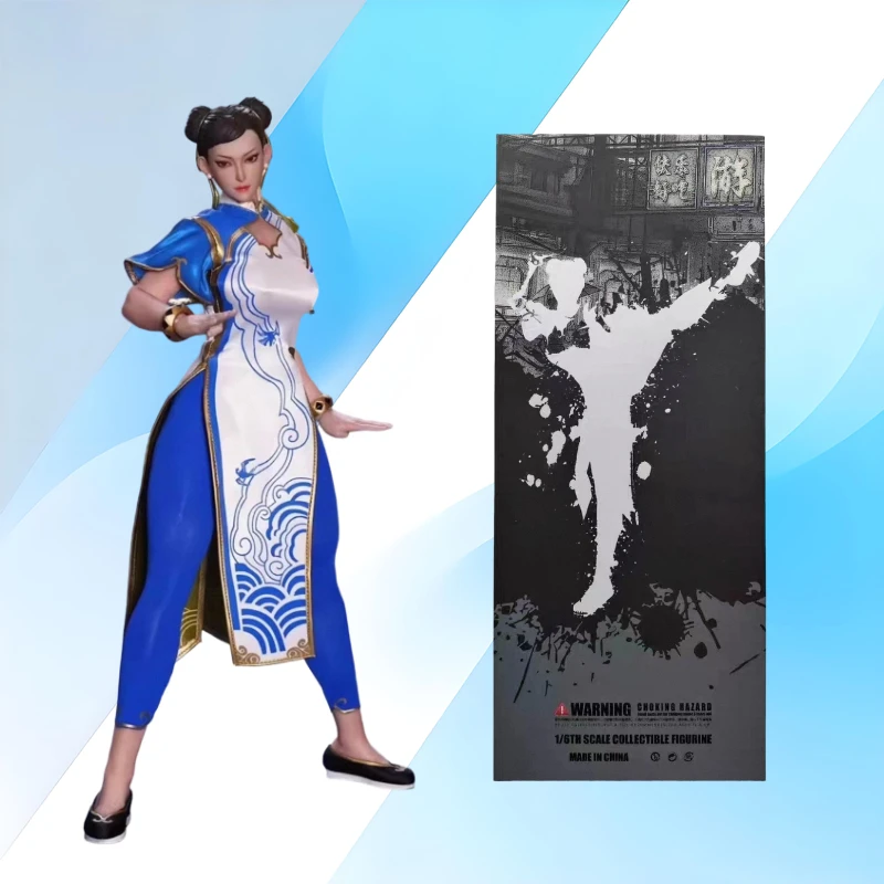 

In Stock 1/6 P026 Fighting Goddess 6th Generation Chunli Movable Female Soldier Doll Street Fighter 6 (ss)