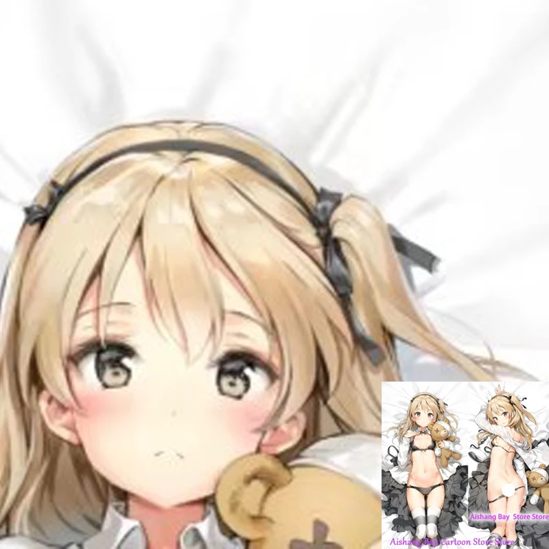 

Dakimakura Anime Pillow Cover Side Ponytail Double Sided Print Life-size Body Decoration