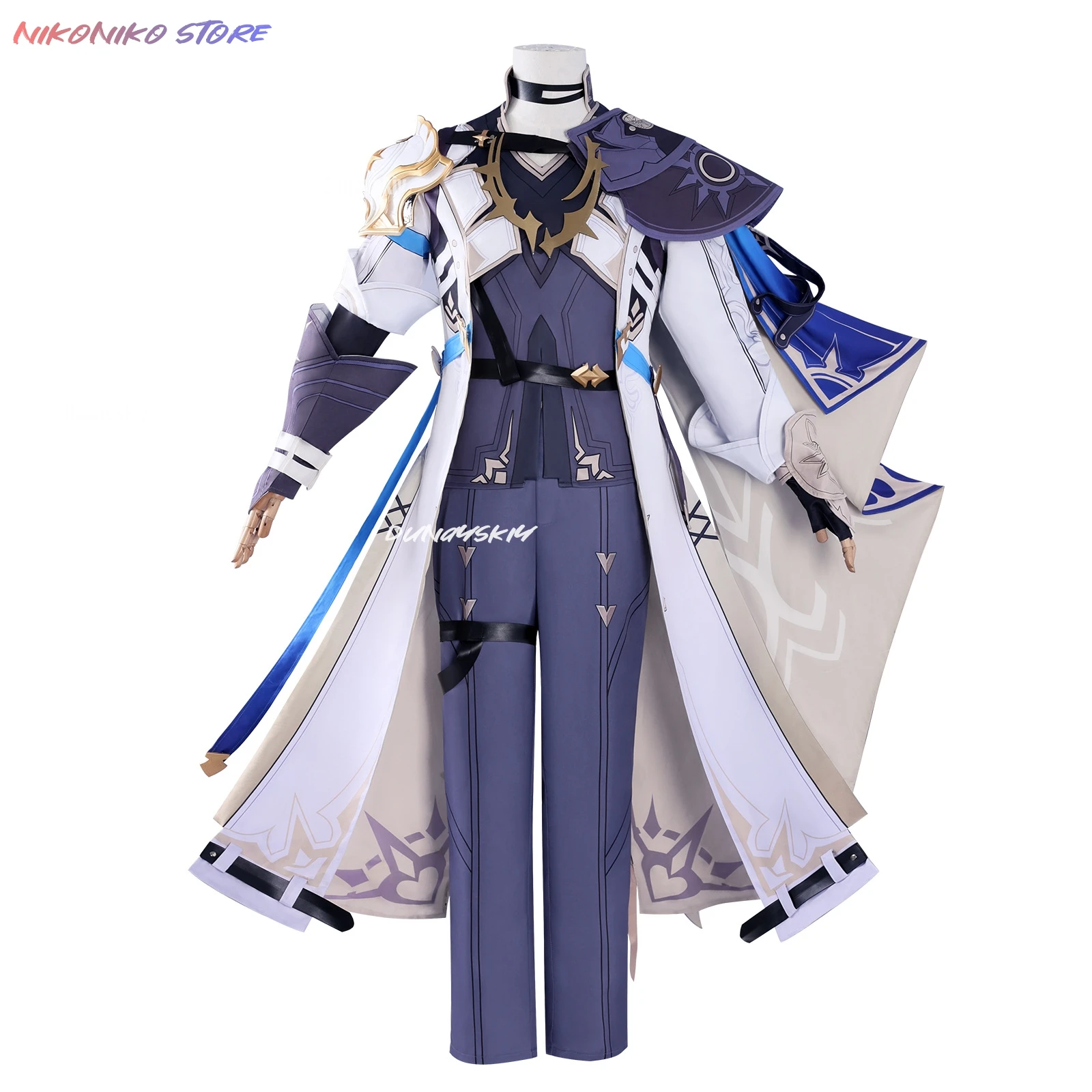 The Latest Model Honkai Star Rail Cosplay Costume Savior Kexia Metal Mydei Phainon Cosplay Game Uniform Halloween Party Suit - Image 6