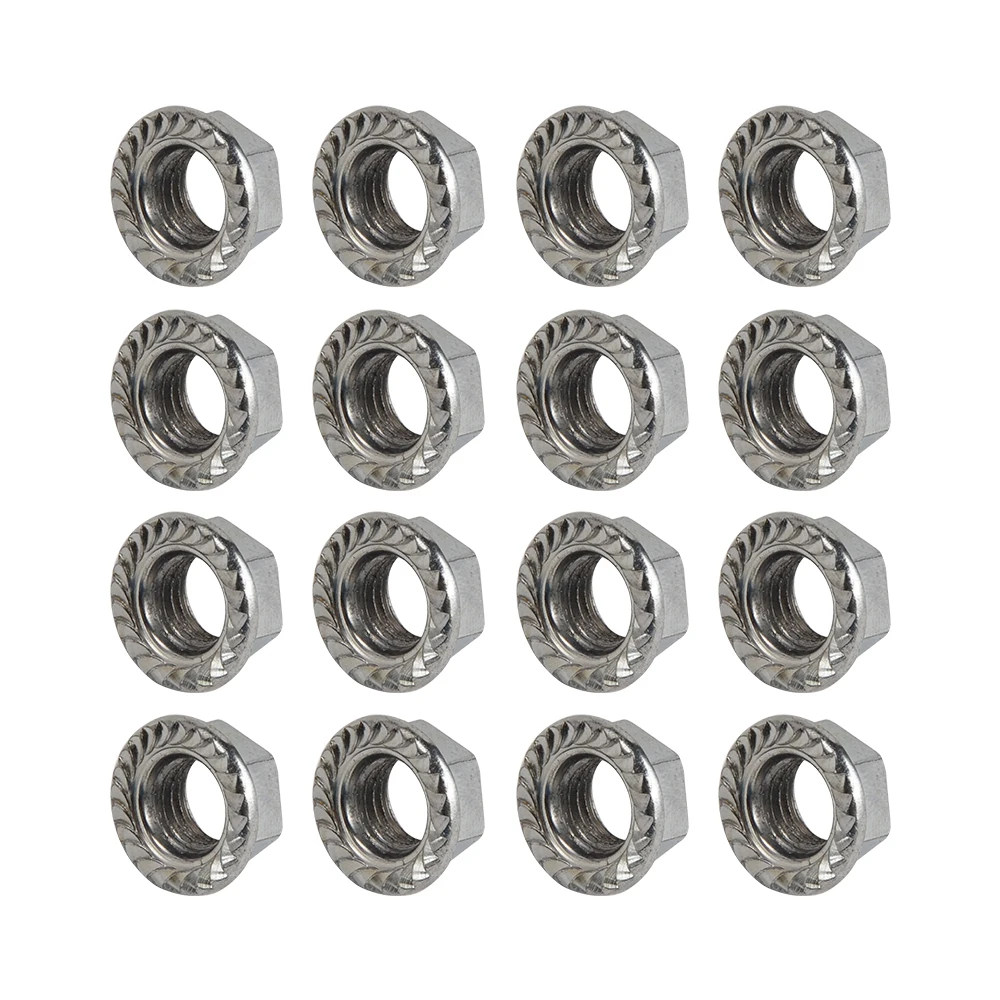 16 Pcs Wheels Locking Lug Nuts for Yamaha Raptor 700 700R YFZ450 Blaster 200 Banshee 350 Warrior 350 ATV Quad Accessories Parts