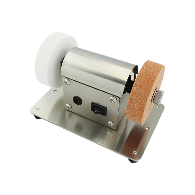 

Dual Grinding Wheels for Home Use-Electric Polishing Drilling Knife Sharpening Machine Small Benchtop Grinder