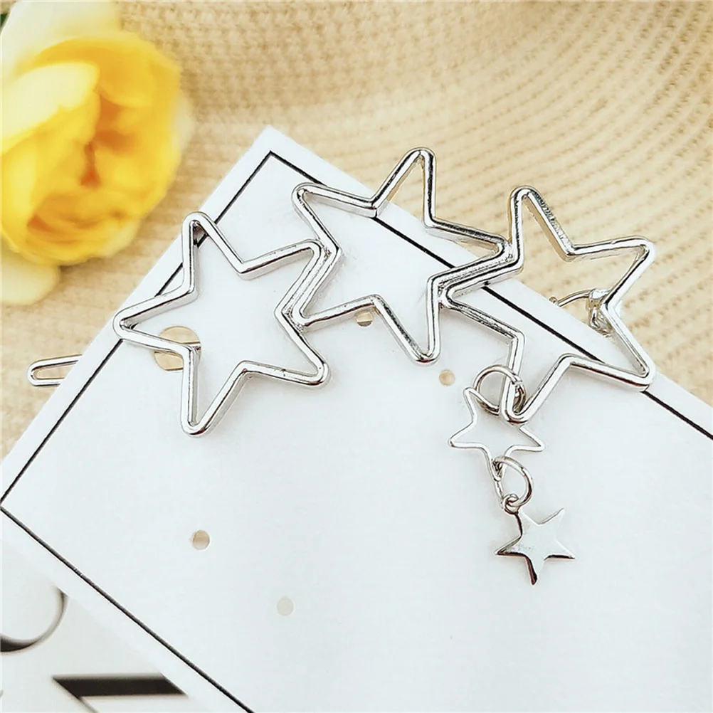 

Alloy Clip Decoration Heart Hair Accessories Women Clips Decorative Metal Hairpin