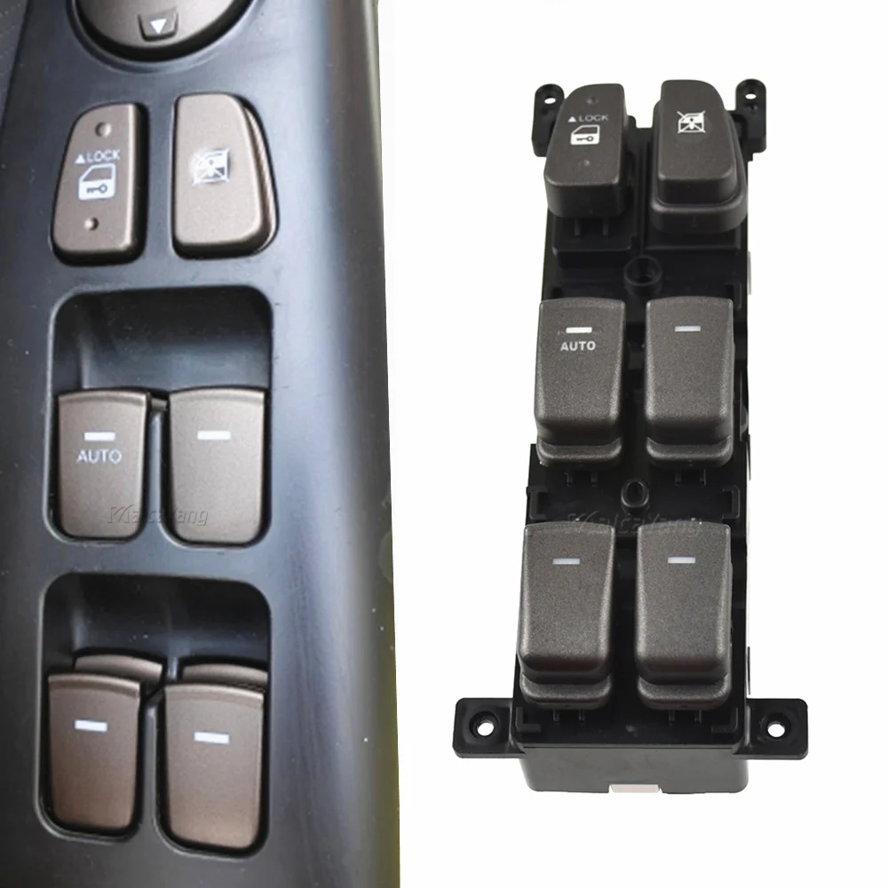 For Hyundai Sonata 2008 2009 2010 Power Window Lifter Master Switch Button Driver's Side 93570-3K600 935703K600 Car-styling