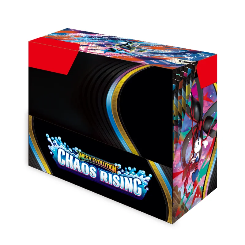 360 Stück Pokemon-Karten Mega Evolution Chaos Rising PHANTASMAL FLAMES Scarlet Violet 151 Englische Booster-Kampfkarten DIY-Karten