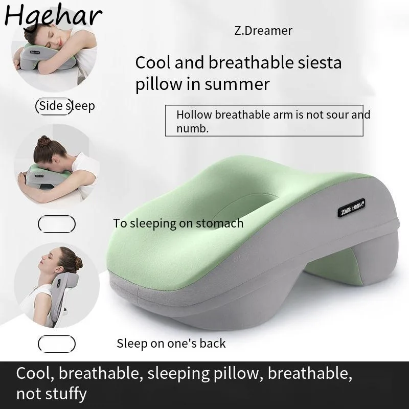 Office Nap Pillow Summer Breathable Multi-function Students Works Soft Comfortable Noon Break Simple Ergonomic Desk Sleeping