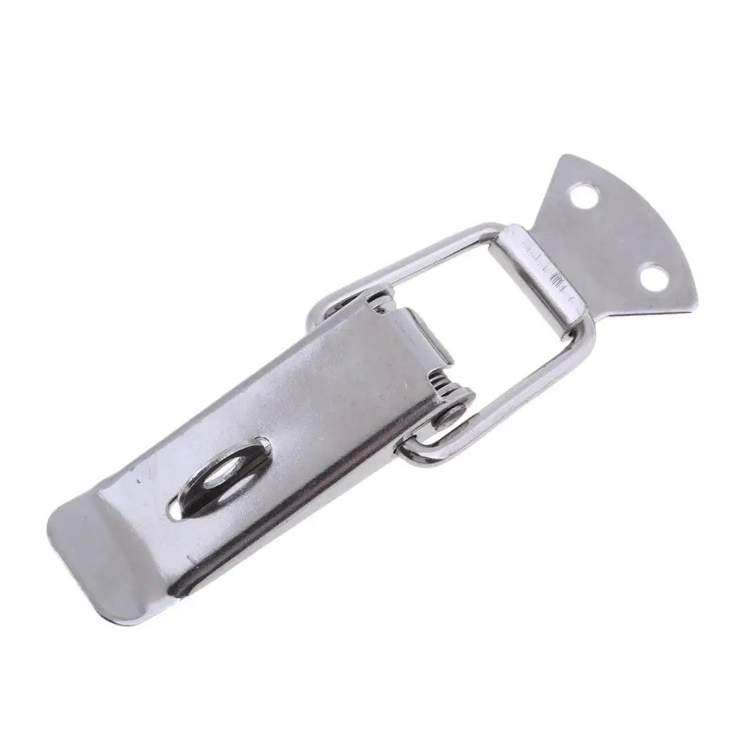 Toolbox Case Chest Stainless Steel Spring Loaded Toggle Latch Catch Hasp Clasp Clamp