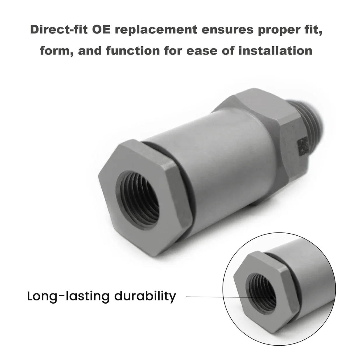 1110010021 Pressure Relief Valve Common Rail Pressure Relief Valve Fuel Pressure Safety Valve Pressure Limiting