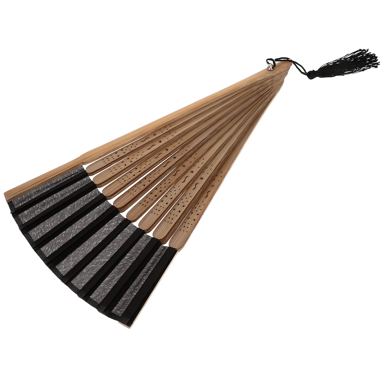 

Bamboo Folding Japanese Style Hand Fan For Women Foldable Dance Performance Prop Summer Travel Accessory Decorative Cloth