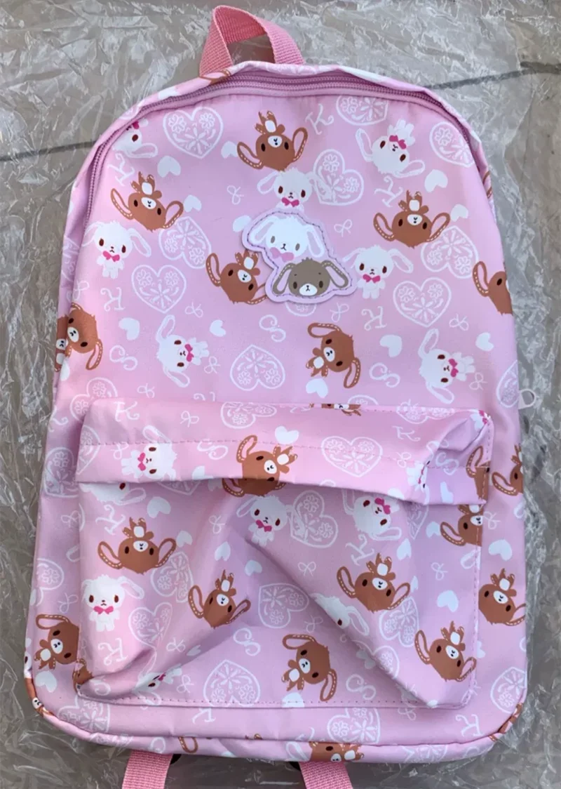 Cute Sugarbunnies Backpack Kawaii School Bags for Girls Cartoon