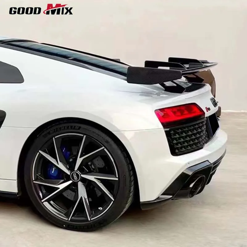 

Performance Style Prepreg Dry Carbon Fiber Trunk Spoiler Rear Wing for Audi R8 Gen2 2016 - 2023