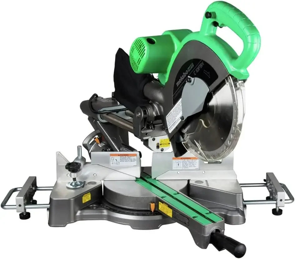 

Metabo HPT 10-Inch Sliding Compound Miter Saw, Adjustable Laser Guide, Double Bevel, Electronic Speed Control, 12 Amp Motor