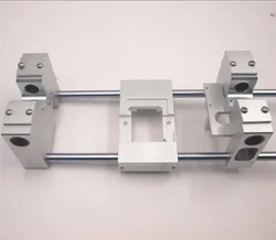 Funssor Aluminum X axis single Extruder Carriage RJ4JP-01-08 /8UU Y axis carriage kit For Replicator CTC Flashforge Upgrade kit