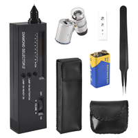 ABP-Diamond Tester Pen,Professional Diamond Detector with 60X Mini LED Magnifying, Diamond Test Pen for Novice and Expert