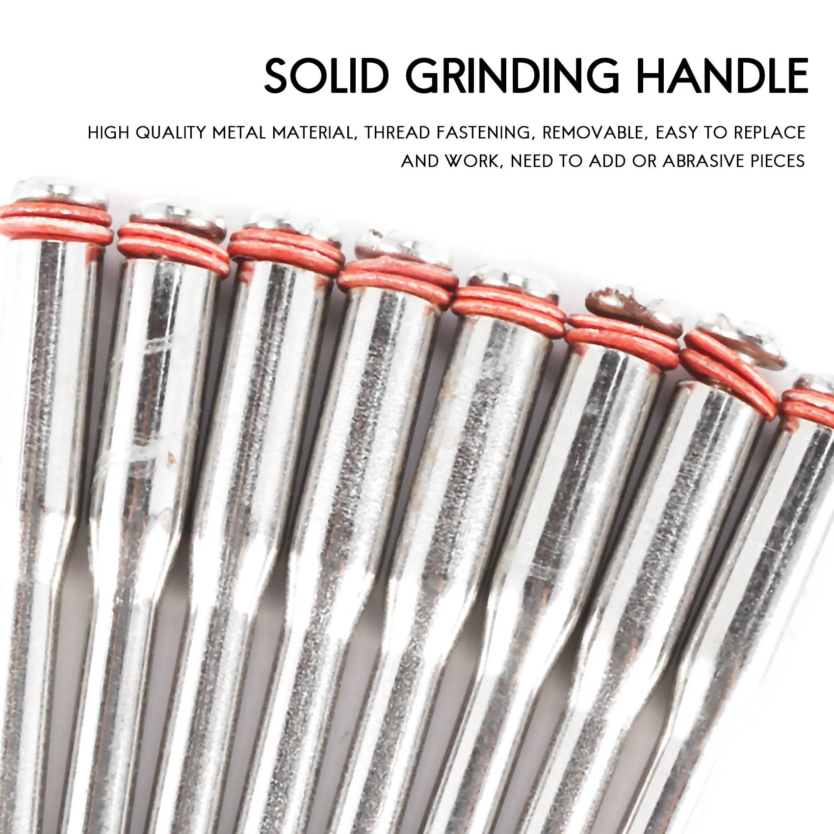 

ABFU-50Pcs 1 Inch Radial Bristle Disc Kit Abrasive Brush 3Mm Shank Detail Polishing Wheel For Rotary Tool Accessories