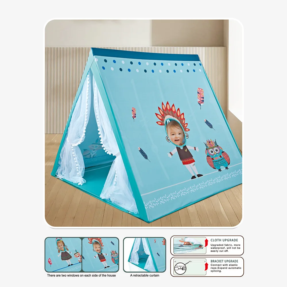 Triangle Tent Large Space Baby Holiday Gifts Indoor Games Tent Best Indoor Outdoor Kids Toys