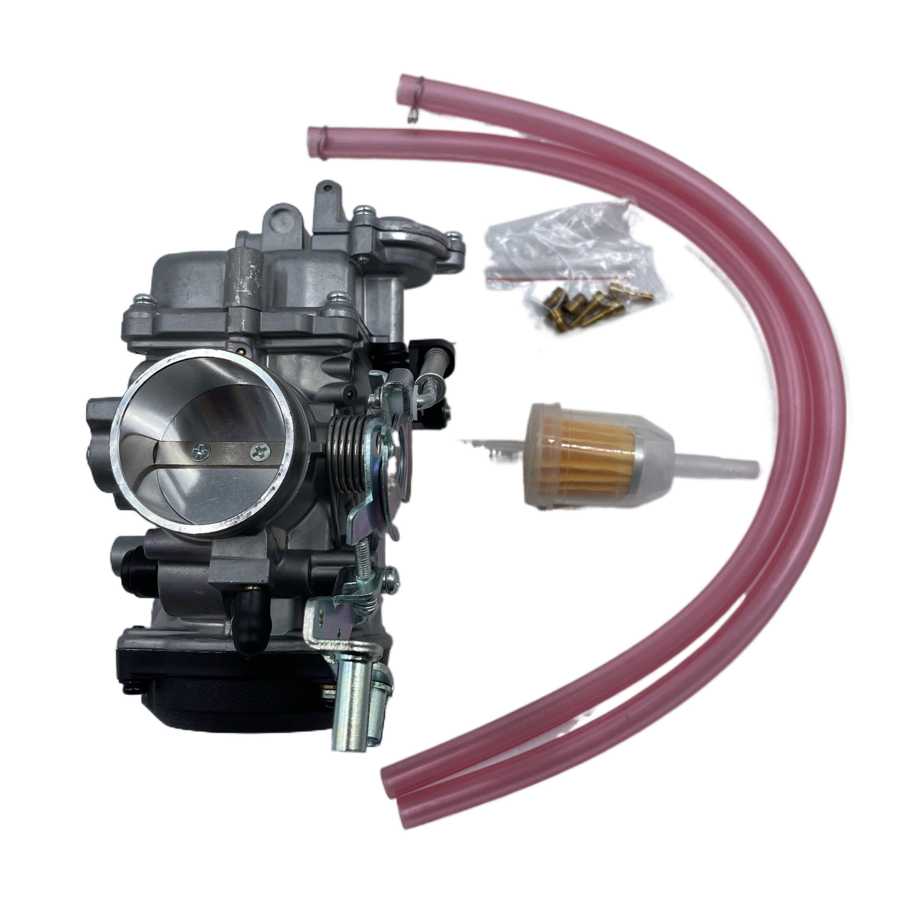 

CV40 40mm Iron Carburetor Compatible with for Harley Softail CVO Fatboy FLS Low Rider FLR 1988-2016 1988-2016 Model