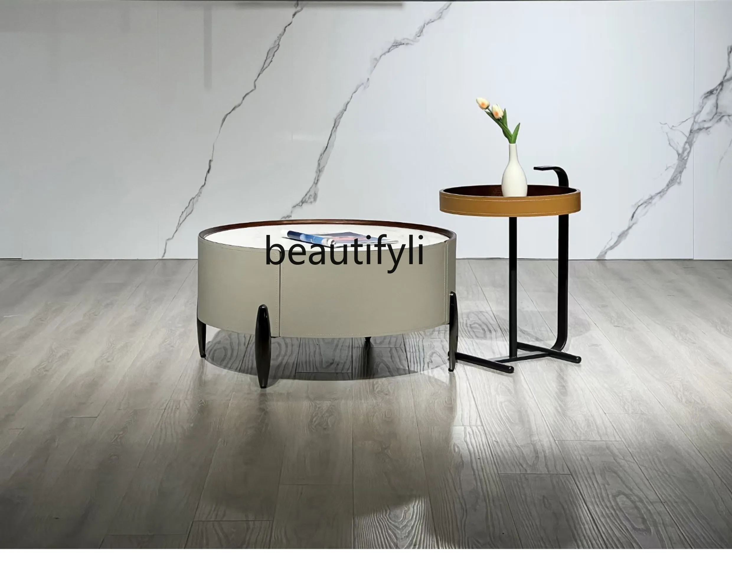 Italian combination coffee table personalized household atmosphere practical simple creativity