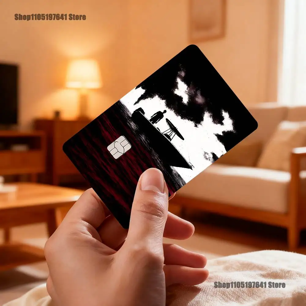 D-Dexter Morgan Credit Card Skin Party Stickers for Visa Bank Card Bus Metro Access Card Pvc Waterproof Decal Gift