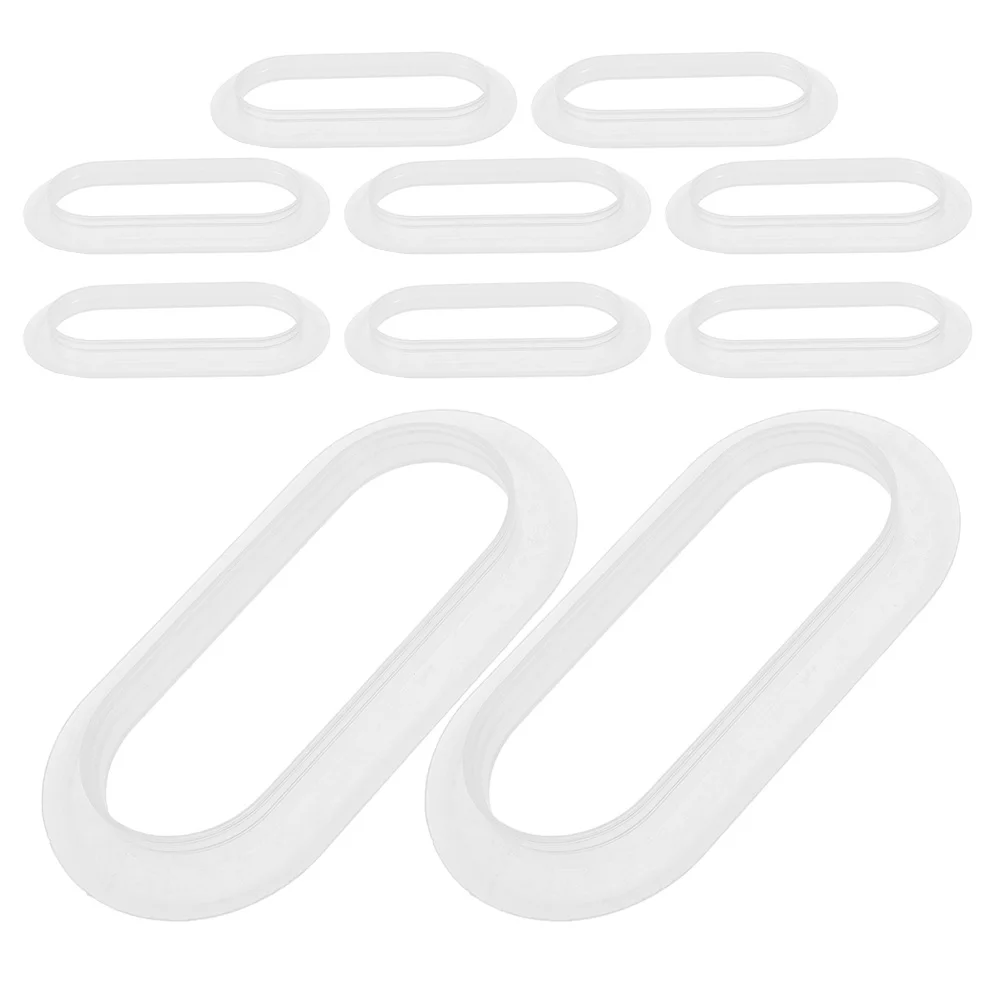 

10 Pcs Cardboard Boxes for Moving Carrying Bag Grip Medium and Large Handles with Protection Adhesive Baskets Organizing
