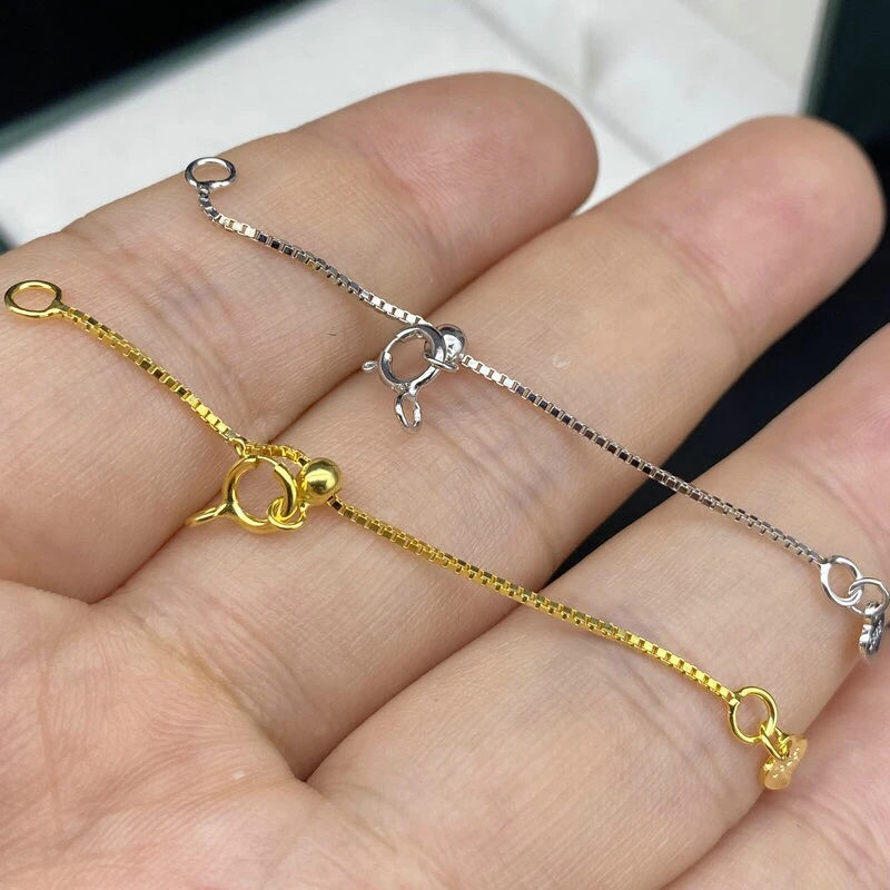 

Wholesale Hot Cheap Nice Quality S925 Sterling Silver Pendant Necklace Bracelet Clasp 5pcs/lot