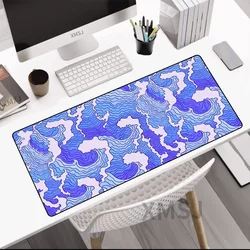 Wave 1000X500MM Desk Mat Laptop Gaming Mouse Pad Gaming Accessories Keyboard Large Mousepad Xxl PC Gamer Csgo Carpet Gaming Desk