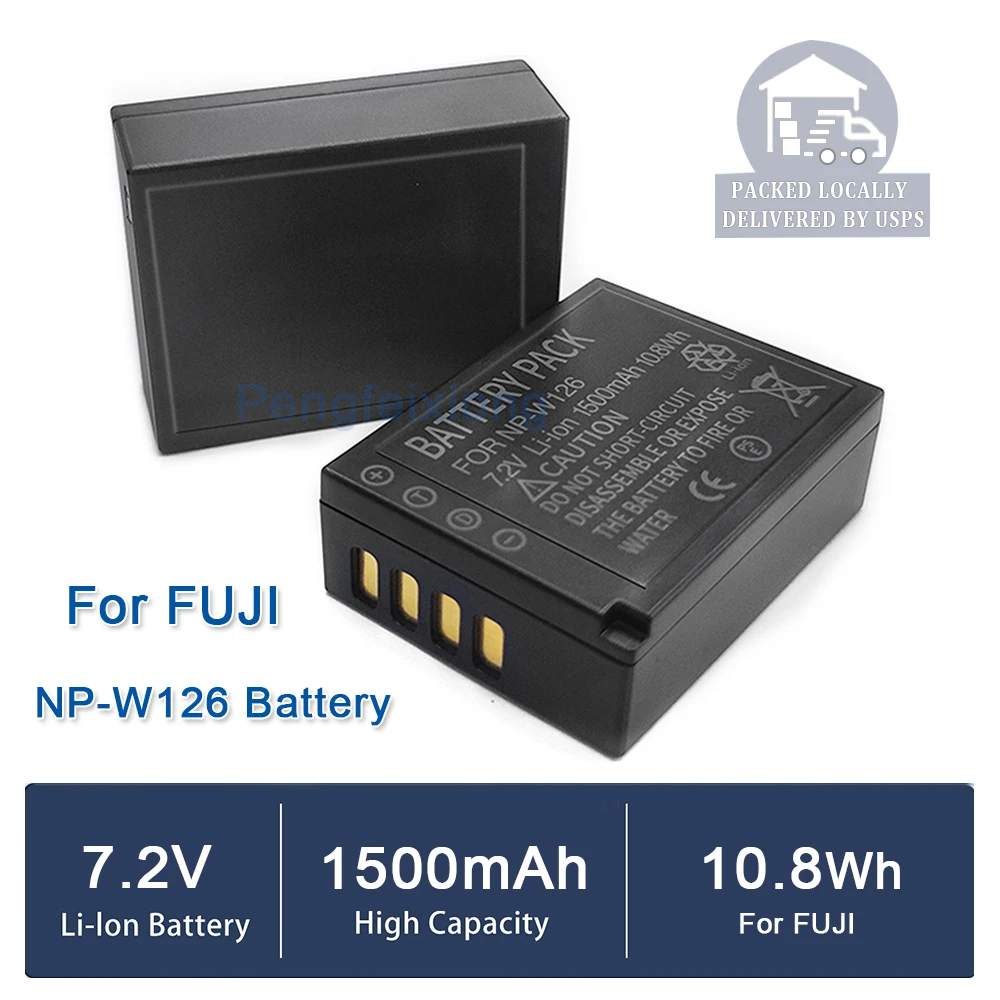 2PCS NP-W126 NPW126… - image
