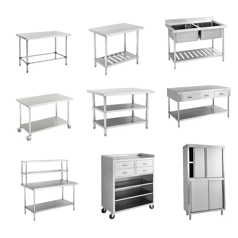 BV600-150A High Quality Wood Worktable Stainless Steel Sink for Restaurants Hotels Kitchens Factory Price