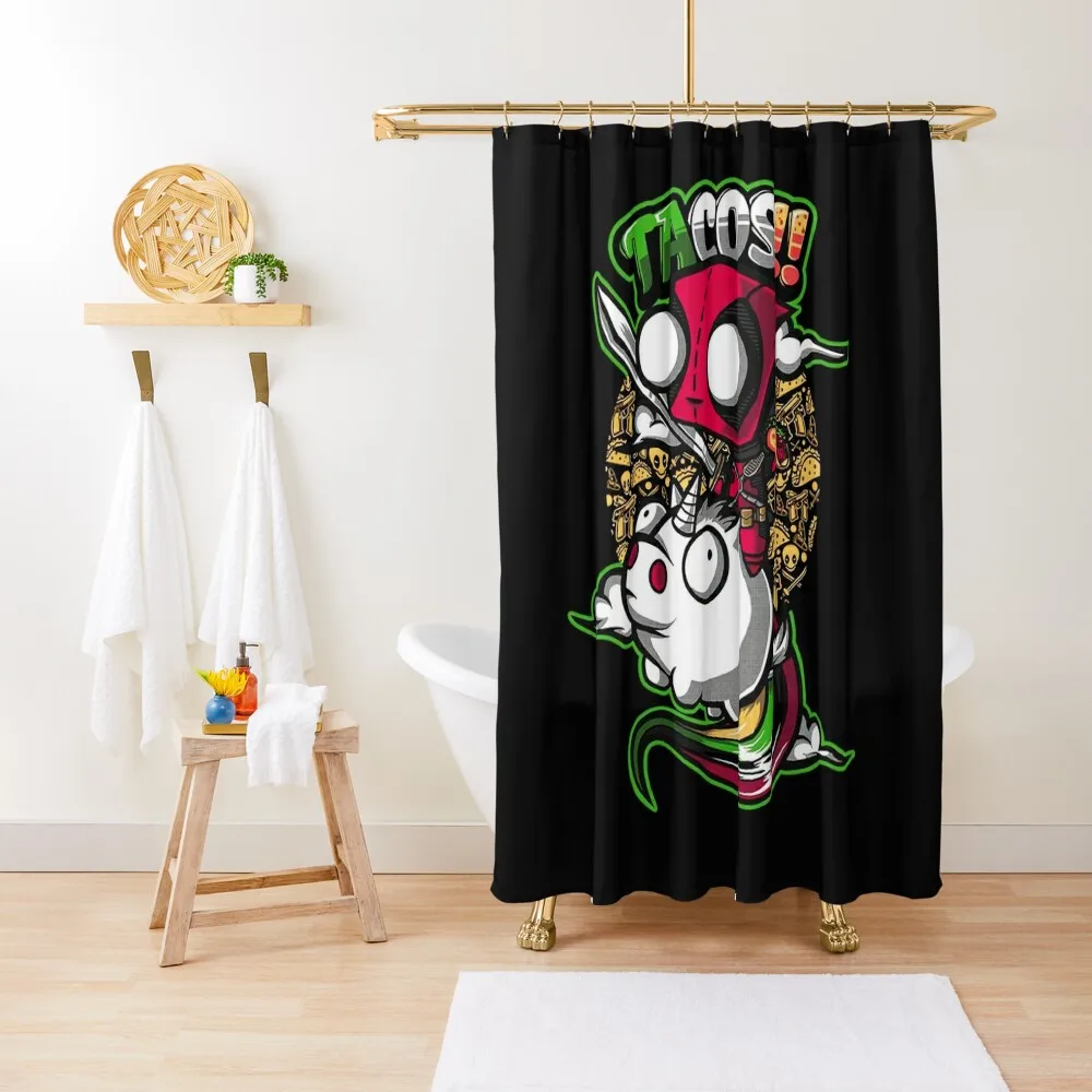 

Tacos And Unicorns Tshirt - Tacos And Unicorns Hoodies - Tacos And Unicorns Sticker Shower Curtain