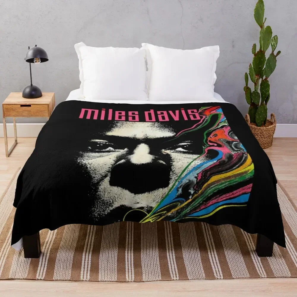 the miles davis quintet jazz quintet quintet dav Throw Blanket warm winter Designers halloween Thermals For Travel Blankets