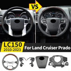 For Toyota Land Cruiser Prado 150 2010-2023 2022 2021 Steering Wheel Replacement Modification LC150 Upgrade High-End Accessories