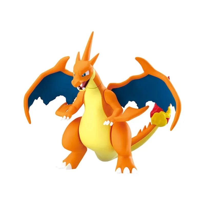 BANDAI In Stock Original Pokemon Mega Charizard XY Gashapon Anniversary Anime Figures Action Model Toys