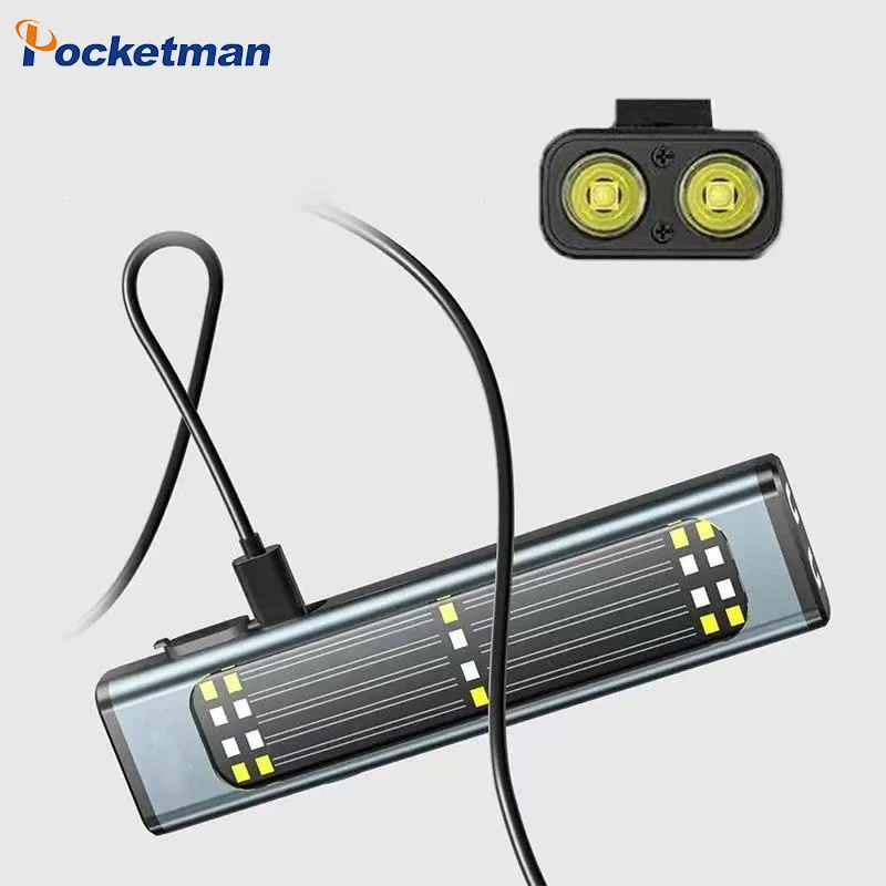 Multifunctional COB Work Light High Brightness LED Flashlight Aluminum Alloy USB Rechargeable Work Lamp Magnetic Torch