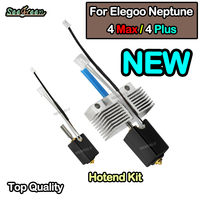 For ELEGOO Neptune 4 Plus 24V 80W Hotend Kit Ceramic Heating Rod Extruder Head 3D Printer Print Head For Neptune 4 Max