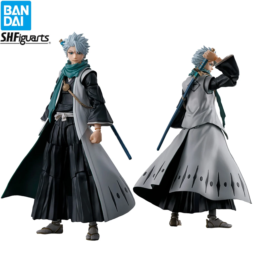 Bandai S.H.Figuarts BLEACH Hitsugaya Toushirou 1/12 Collectible Anime Action Figure Model Toy 13.5cm Doll