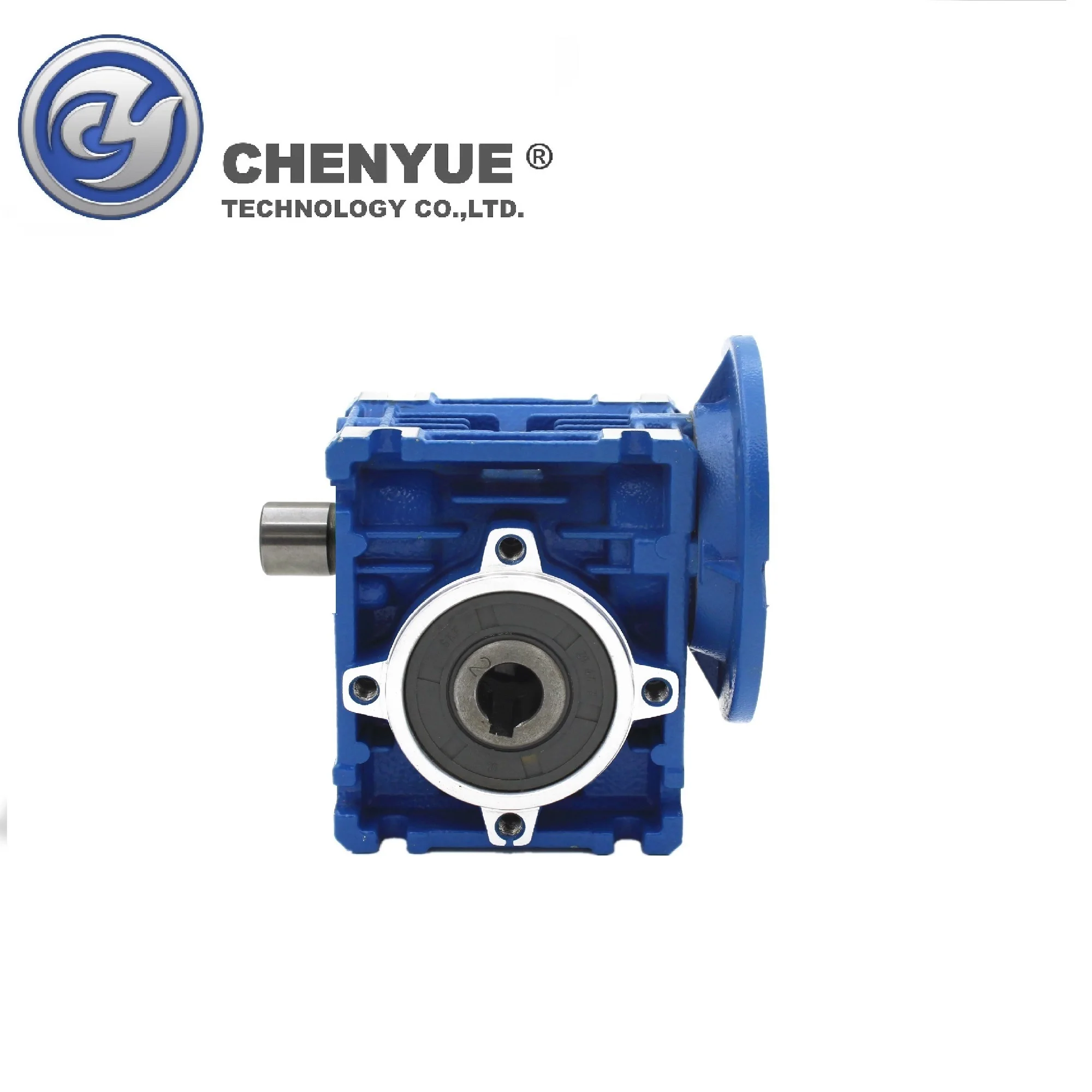 CHENYUE High Torque Worm Gearbox  NMRV 30-VS  CYRV30-VS  Gearbox Input 9/11mm Output 14mm Ratio 5:1/80:1 Free Maintenance