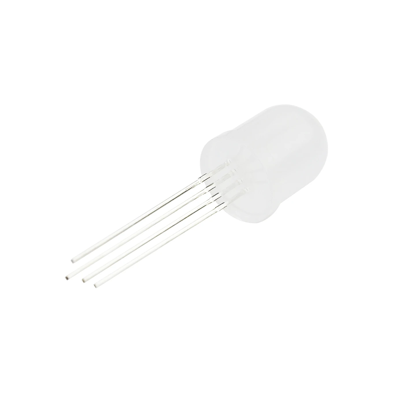 5 قطعة F10/10 مللي متر كامل اللون ضباب مشترك يين/الواضح يانغ أربعة أرجل كامل اللون RGB في خط LED صمام ثنائي باعث للضوء الخرز #5