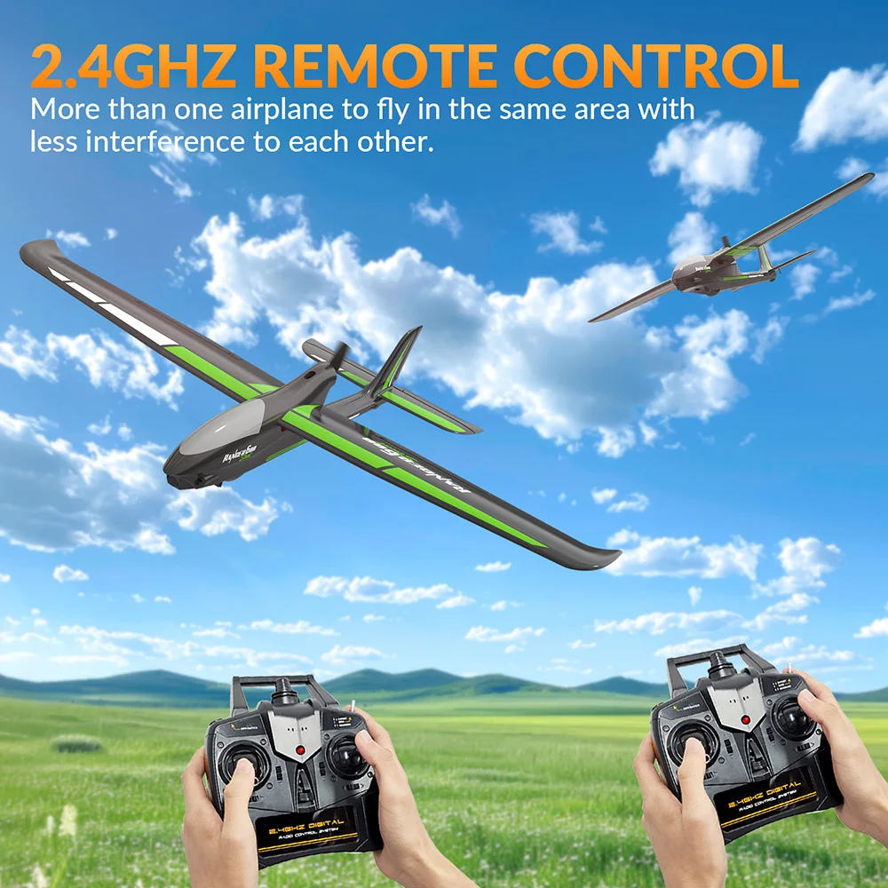 VolantexRC 76102SR Ranger 600 EPP 2.4GHz 4CH 6-Axis Gyro One Key Aerobatics XPilot Stabilization System RC Airplane Glider RTF