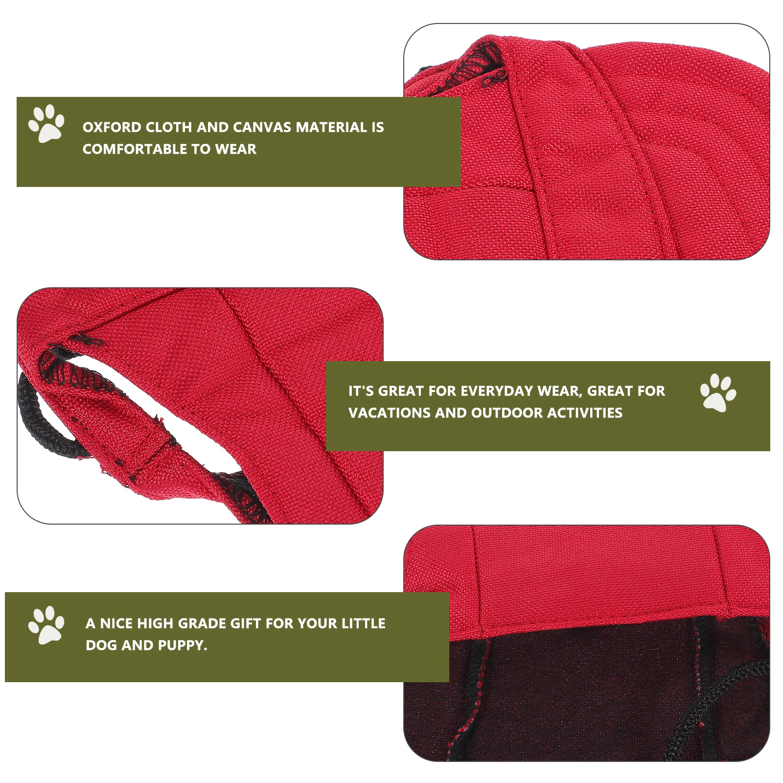 

Baseball Cap Oxford Canvas Soft For Dog Puppy Outdoor Vacation Wear Pet Peaked Cap Dog Hat Baseball Hats For Pet