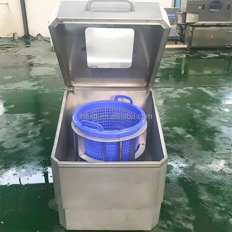 hot Horizontal Stainless Steel Centrifugal Rotary Dehydrator Lettuce Dryer  Dehydrating Centrifuge Electric Vegetable Rotary Dry
