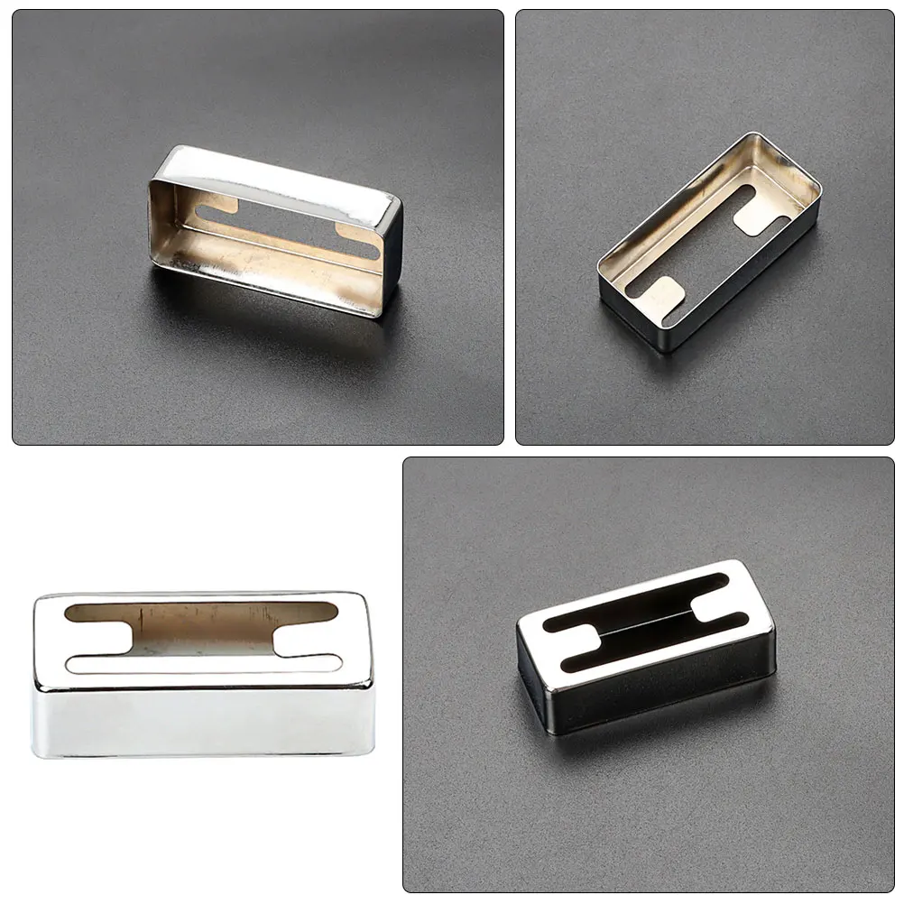 

Pickup Cover Guitar Holder Pickups Protective Covers for Electric Accessories Bass Metal Sealed Truck