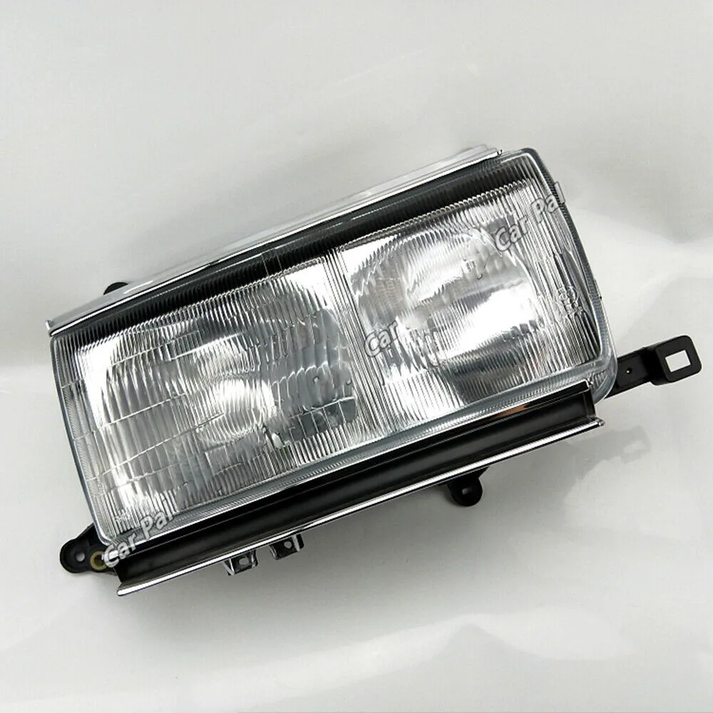 For Land Cruiser FJ80/LC80 1991-1997 Headlight Set Crystal Clear Assembly 1 Pair