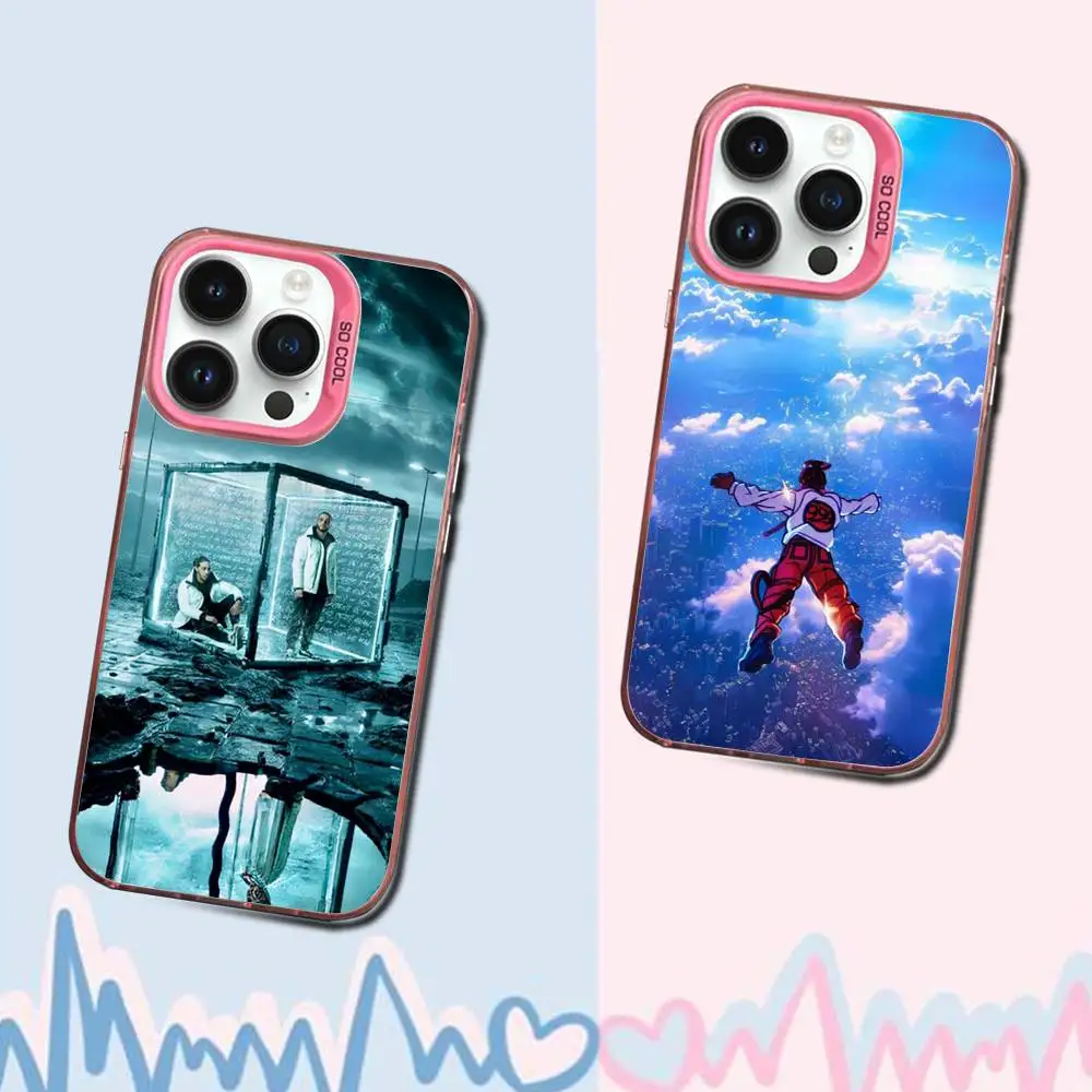 

Djadja Dinaz Rap Group Phone Case For iPhone 16,15,14,13,12,11,Mini,Pro,SE,MAX Pink Matte Silicone Cover