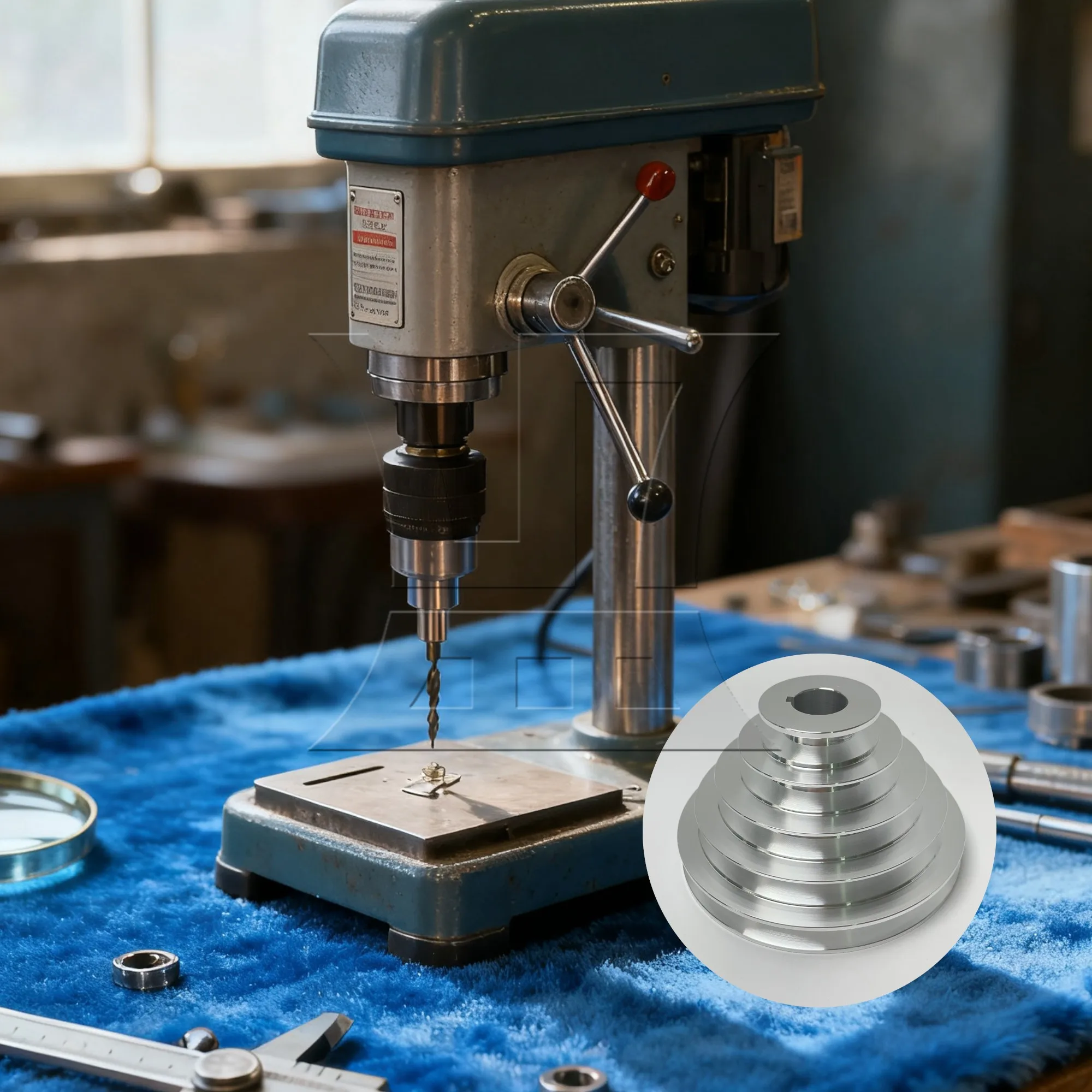 

Ремень ГРМ CNBTR с 5-ступенчатым шкивом-пагодой, внешний диаметр 54-150 мм, диаметр отверстия 25 мм, для клинового ремня типа A