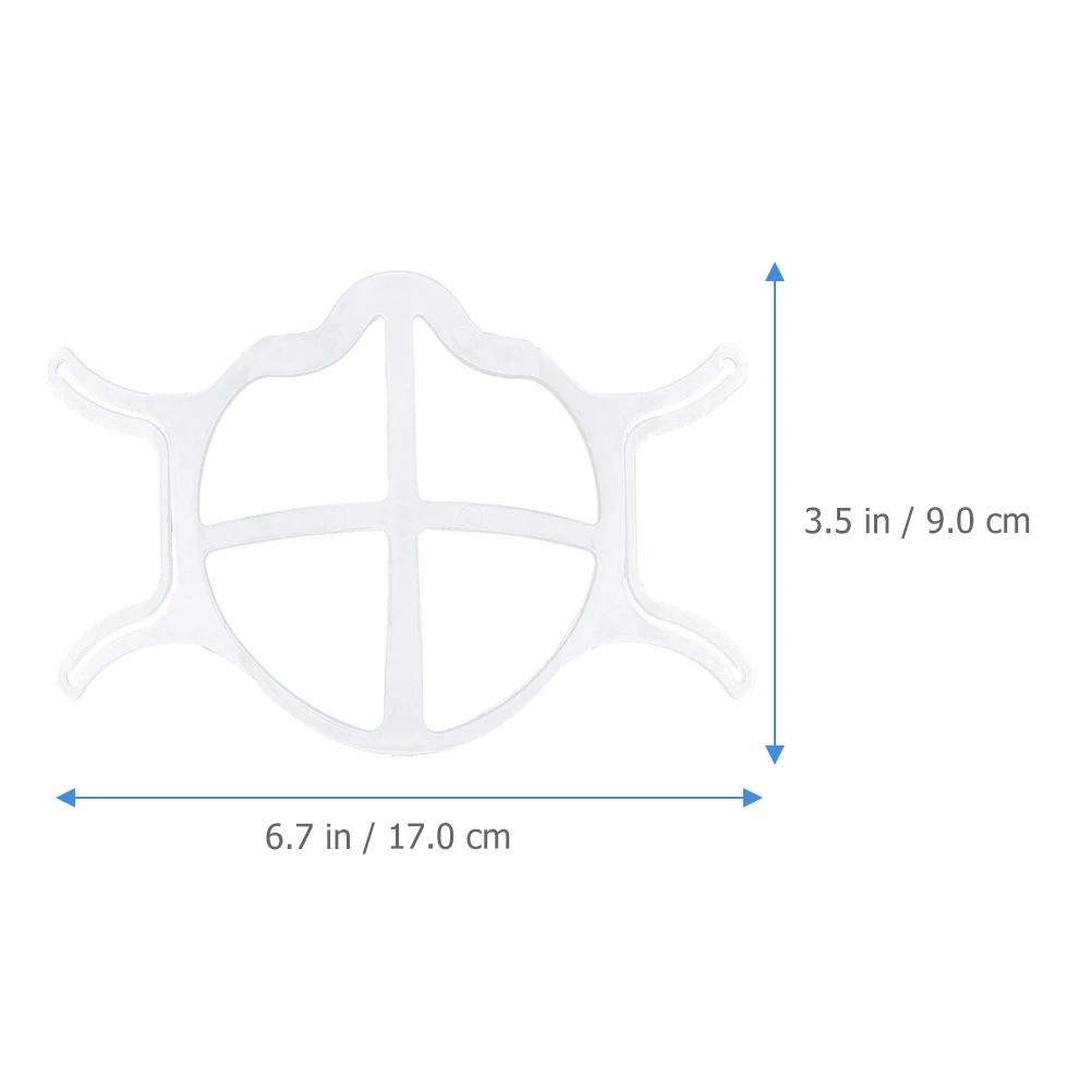 

5 Pcs Mask Bracket Silicone 3D Inner Support Cool Inserts Breathing Frame Reusable Easy Clean Store Hot Summer Labor Protection
