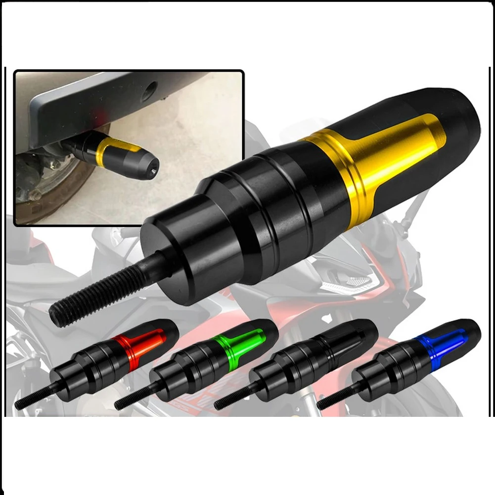 CNC Aluminum Motorcycle Exhaust Pipe Crash Bar and Fork Protector Designed to Shield Against Damage and Enhance Safety