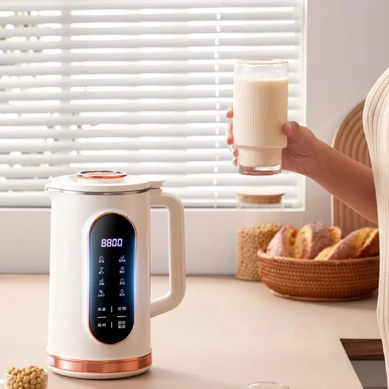 110V Soybean Milk Machine Small Bass Slag-Free Babycook Filter-Free Automatic Heating High Speed Blender 두유 home appliance