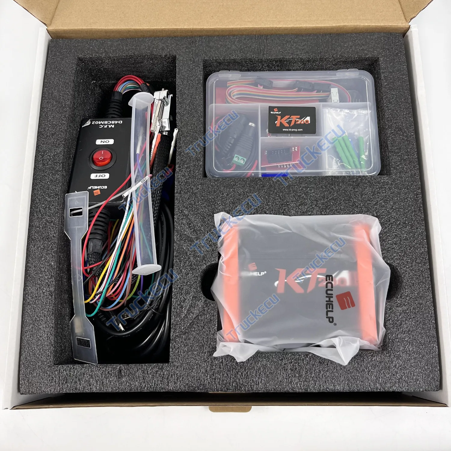 Full Function KT200 II Programming Tool for Heavy Duty Truck Car Construction Machinery ECU Diagnostic Kit